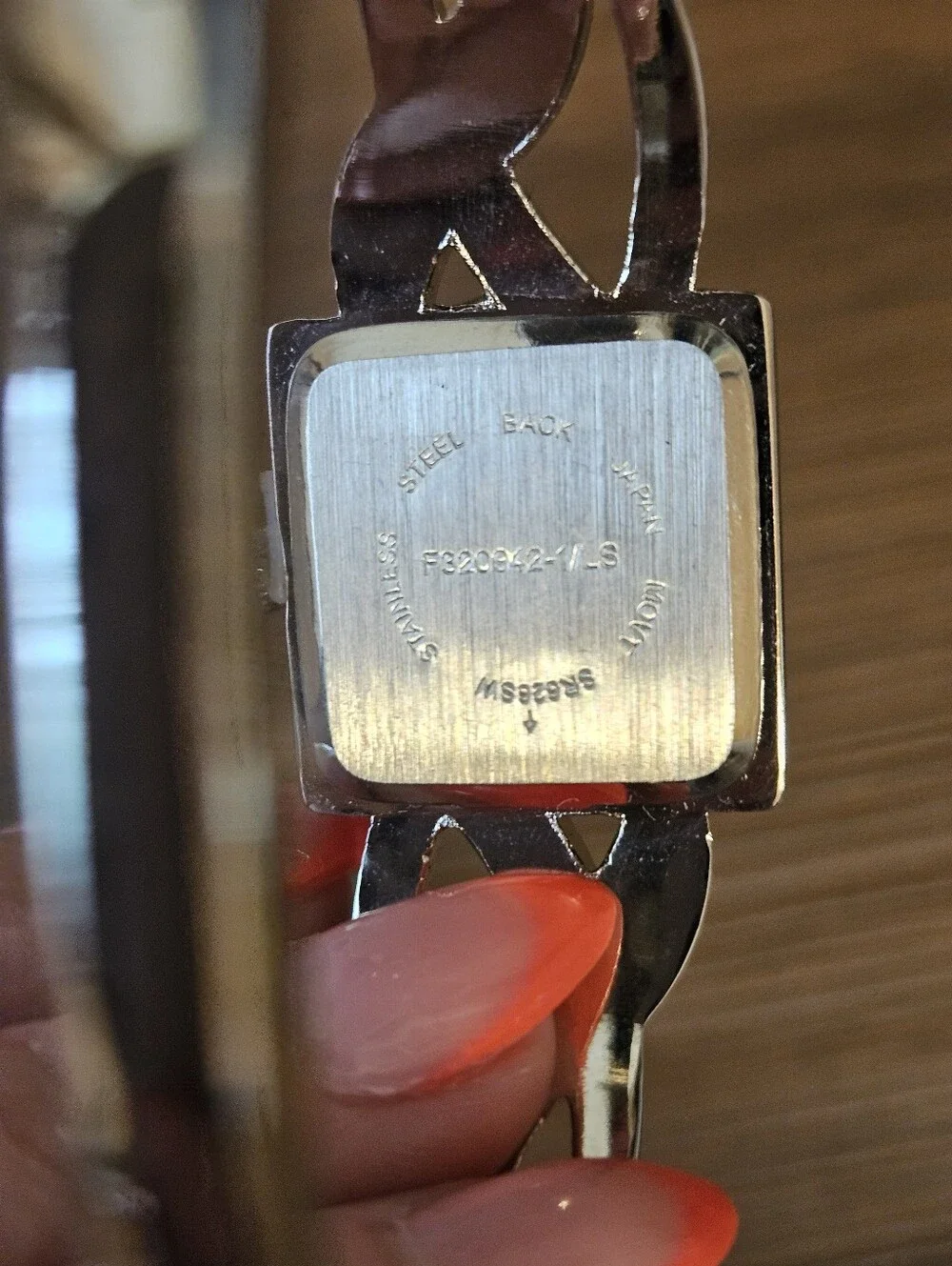 Avon Silver Watch Bangle Bracelet